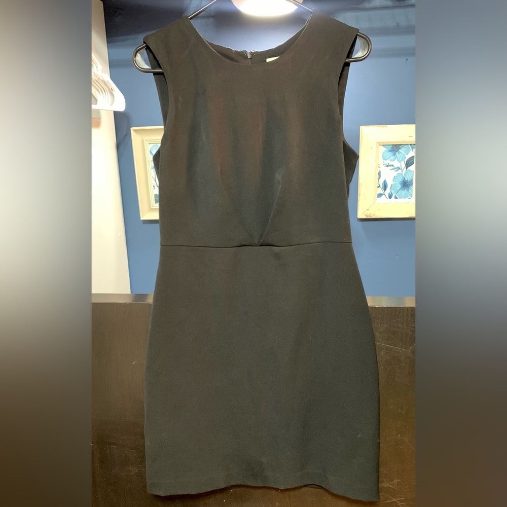 Elegant Black Sleeveless Dress